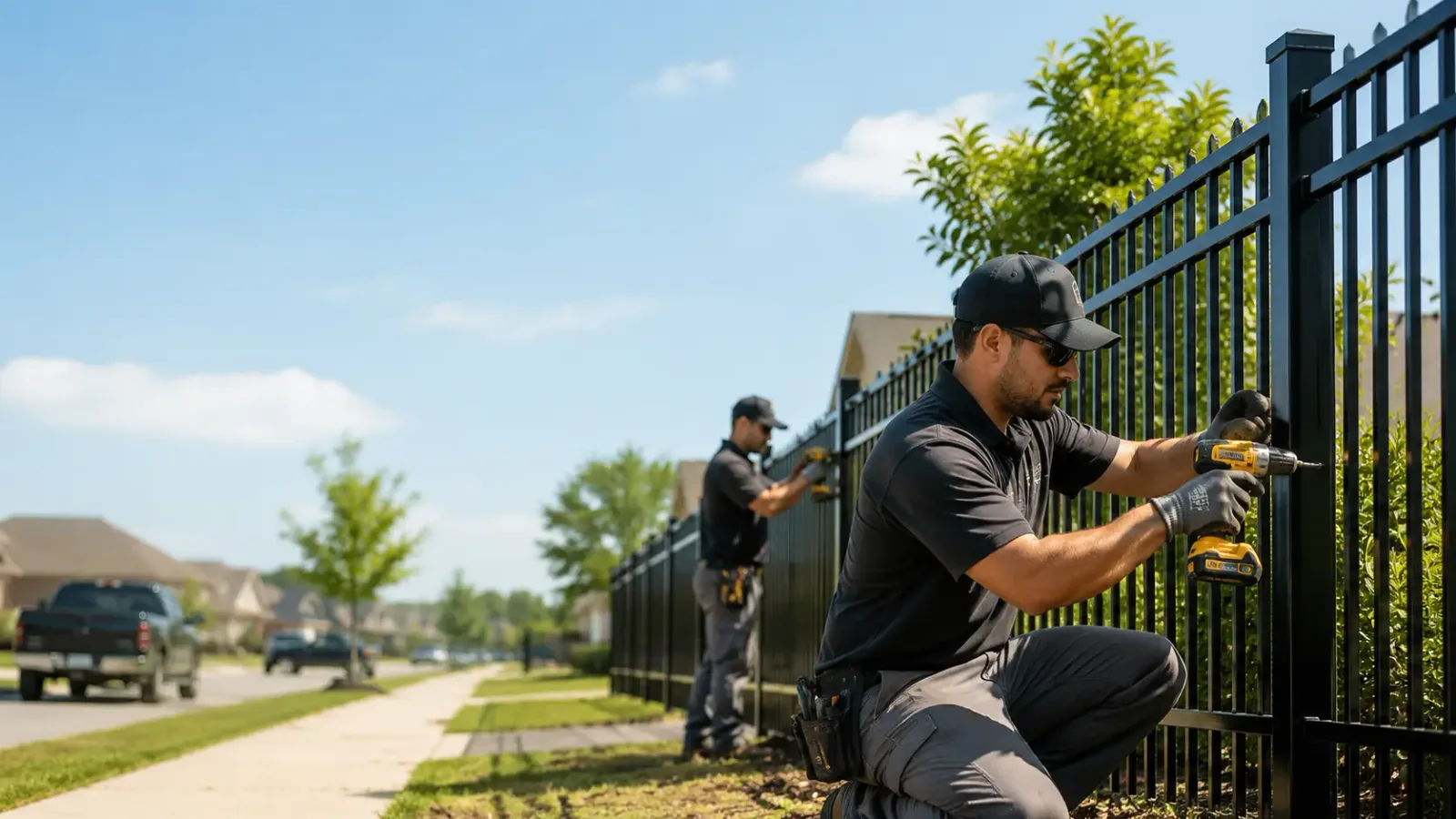 Metal Fence Installation in New Salem, IL